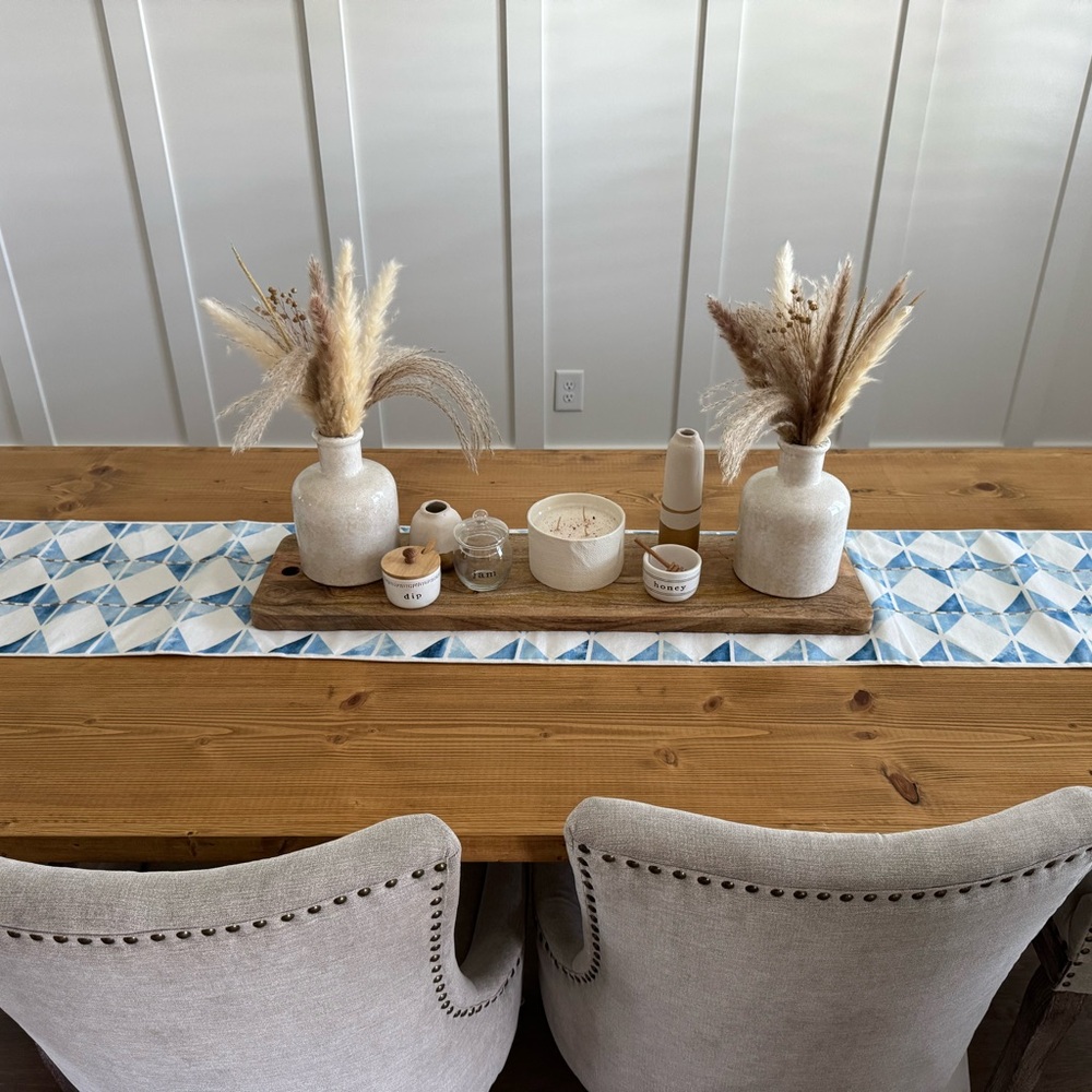 72” table runner w/fringe pieces (set of 2)